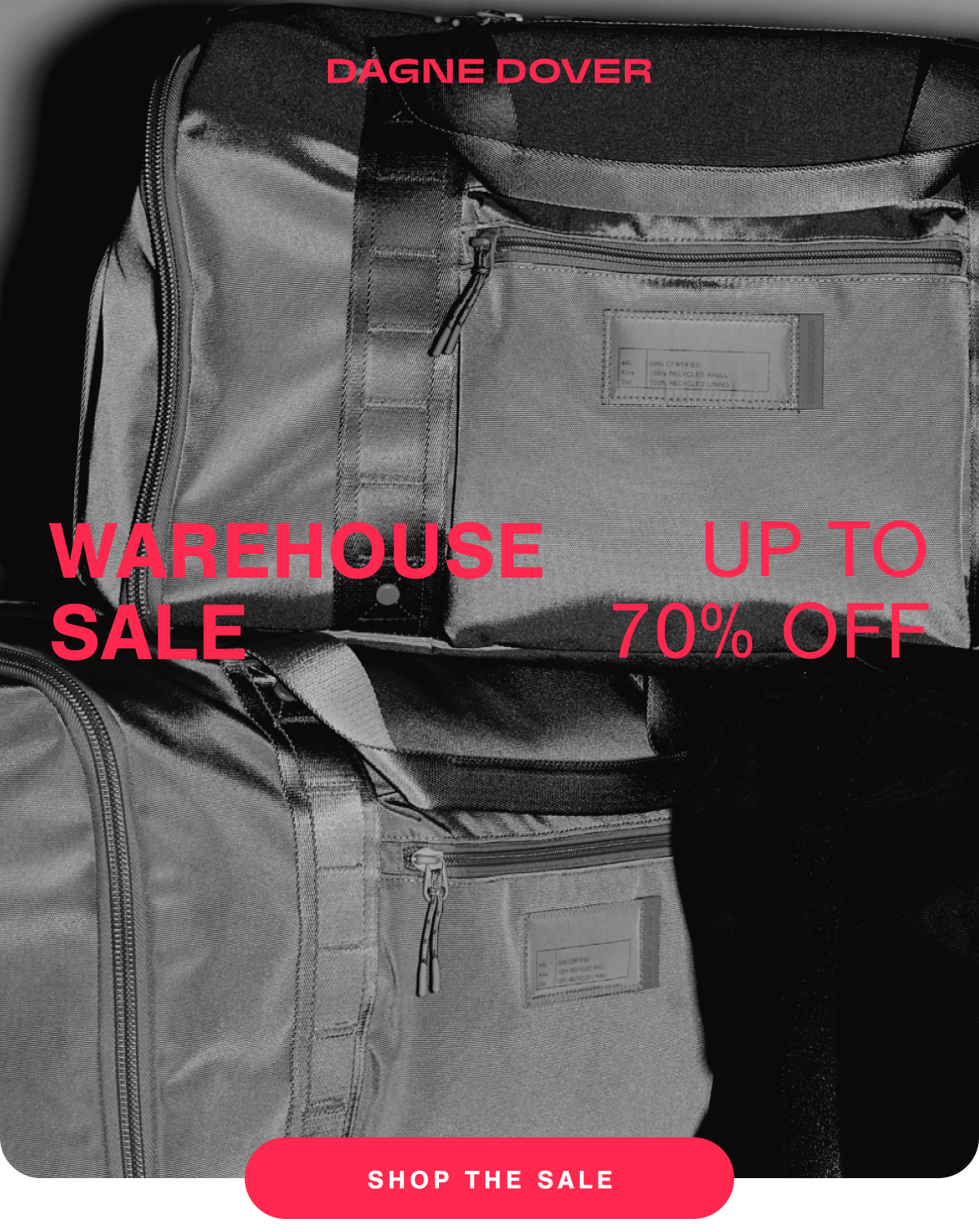 Warehouse Sale. Up to 70% Off. Shop the Sale.