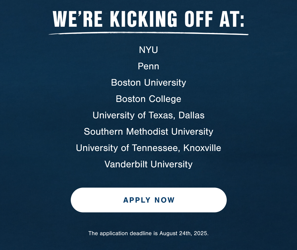 Calling all College Students!