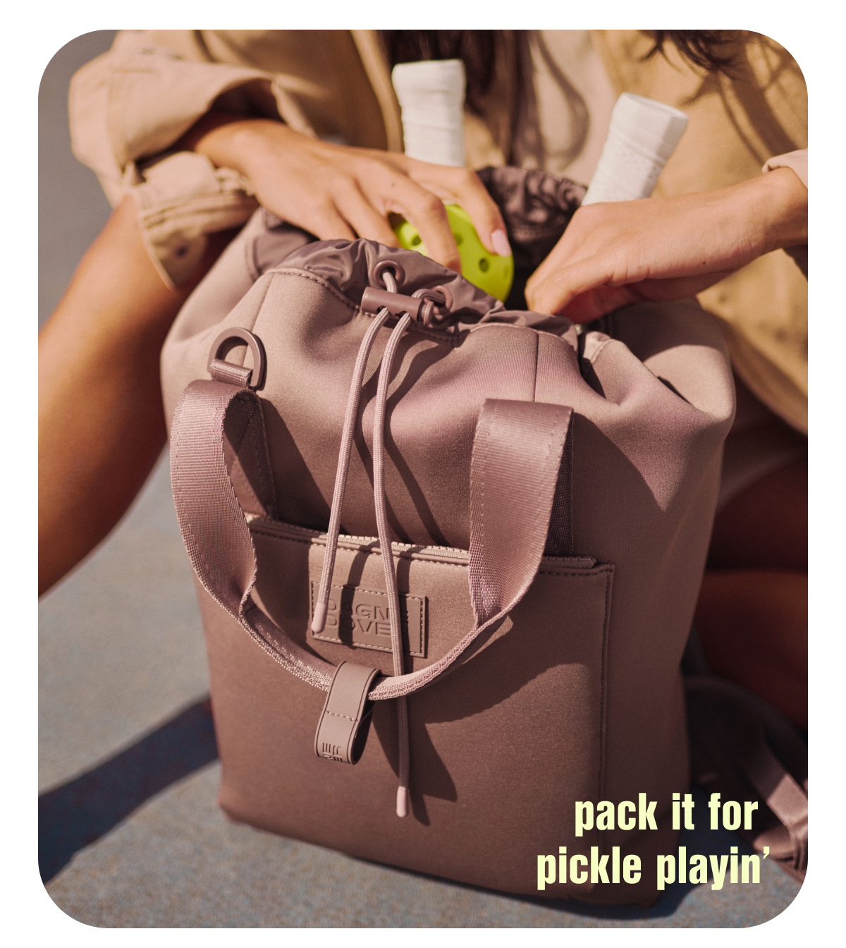 Pack it for pickle playin'.
