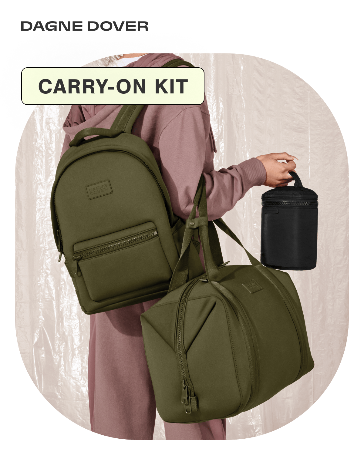 Meet the CarryOn Only Kit. Dagne Dover