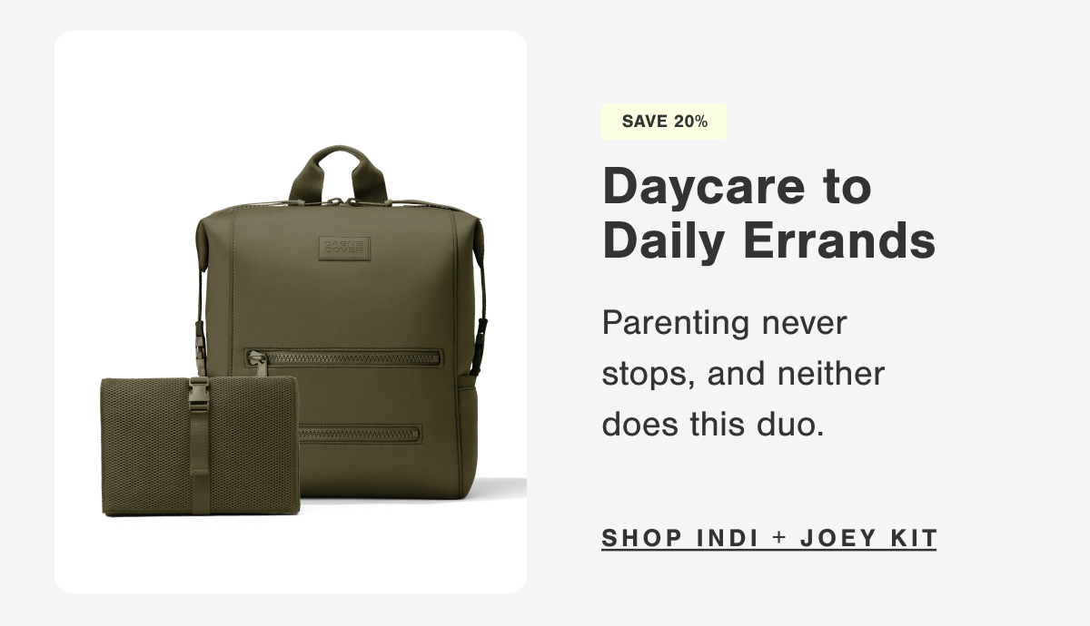 Daycare to Daily Errands. Parenting never stops, and neither does this duo.
