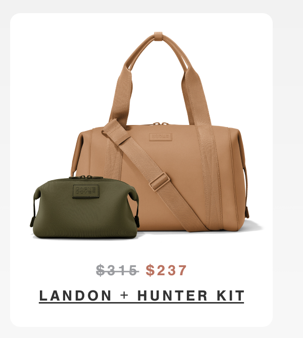 Landon + Hunter Kit in Camel + Dark Moss