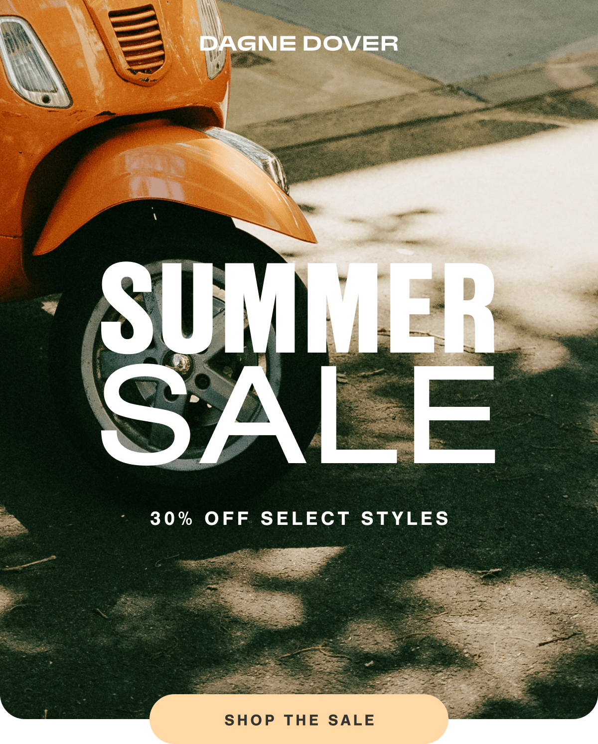 Summer Sale: 30% Off Select Styles.