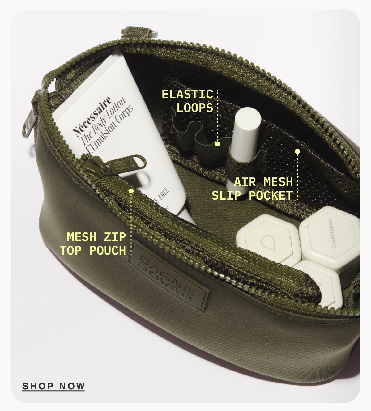 Back Panel Zip Pocket. Interior Zip Pocket. Zinc Alloy Hardware. Shop Now.