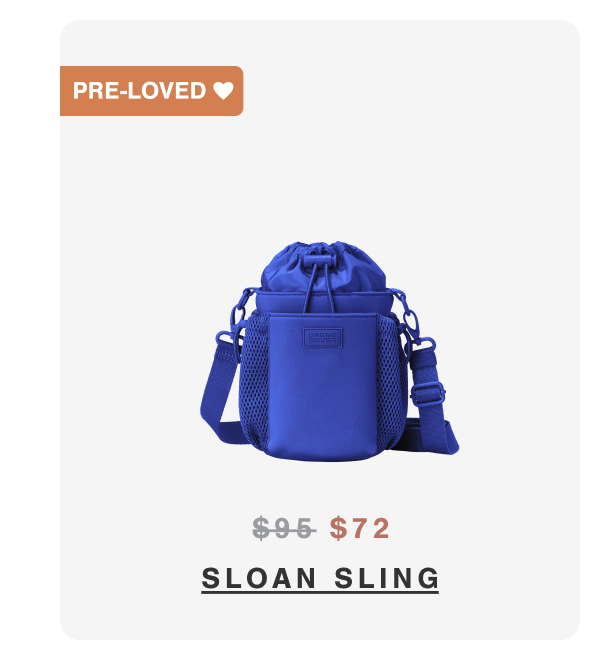 Sloan Water Bottle Sling in Deep Sea