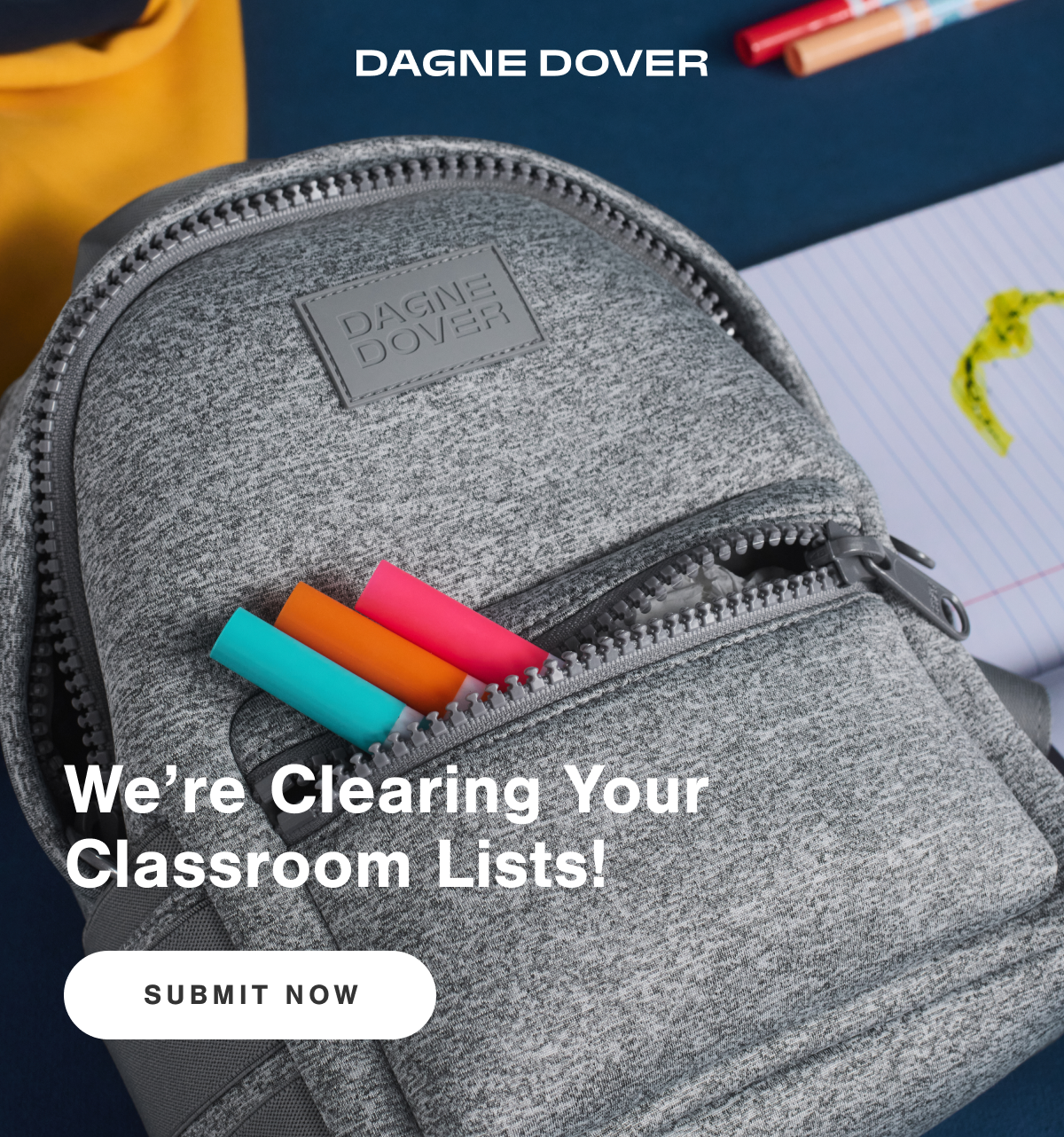 We're Clearing Your Classroom Lists! SUBMIT NOW.