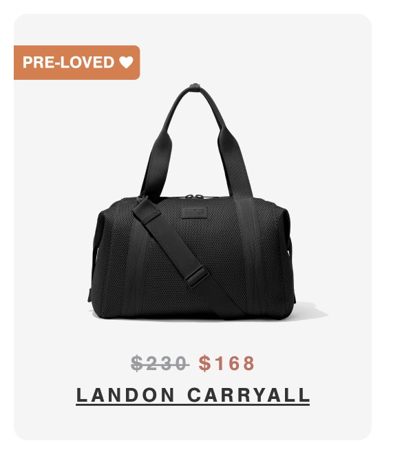 Landon Carryall in Onyx Air Mesh