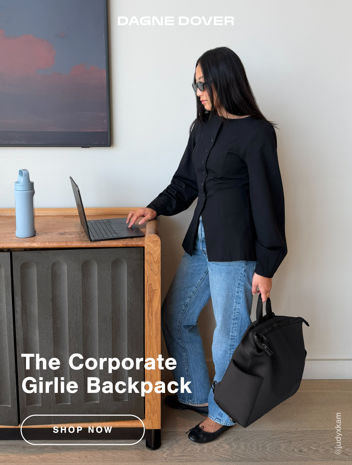 The Corporate Girlie Backpack.