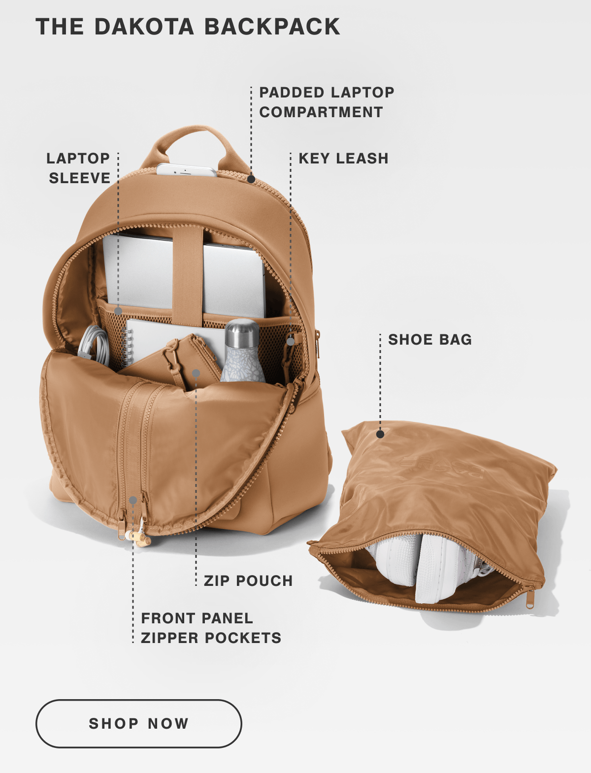 Shop the Dakota Backpack.
