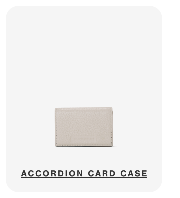 Shop Accordion Card Case.