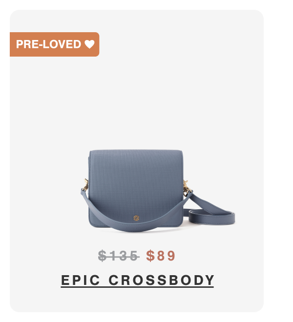 Epic Crossbody in Ash Blue