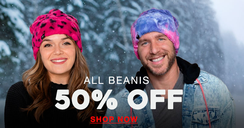 Up To 50% Off All Beanis
