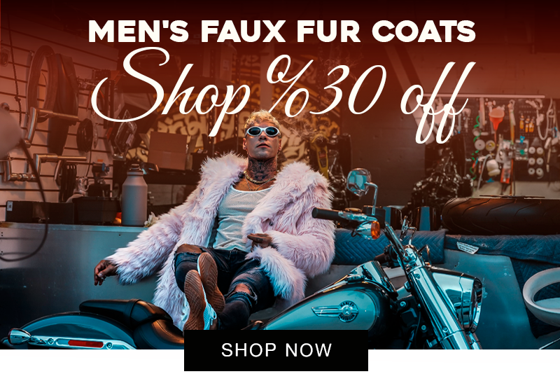 Faux Fur Coats & Jackets | Men's