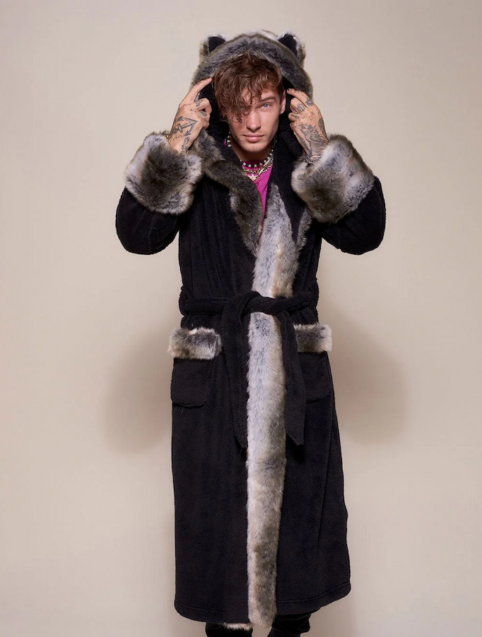 Classic Men's Luxury Robe | Grey Wolf