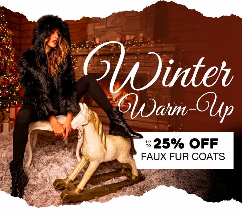 Up To 25%Off Faux Fur Coats