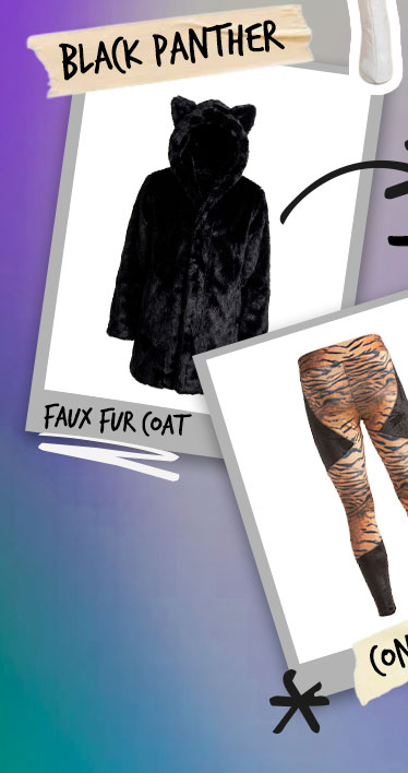 Classic Men's Faux Fur Coat | Black Panther