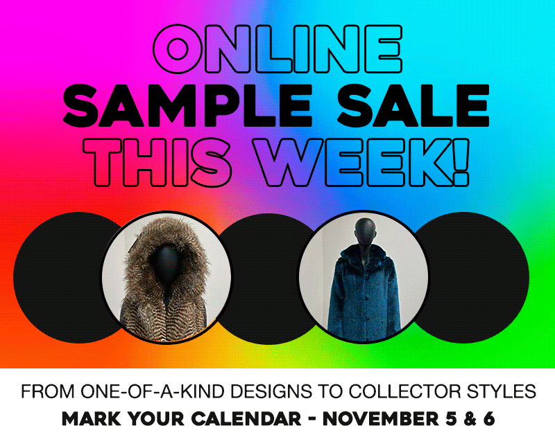Sample Sale this Week