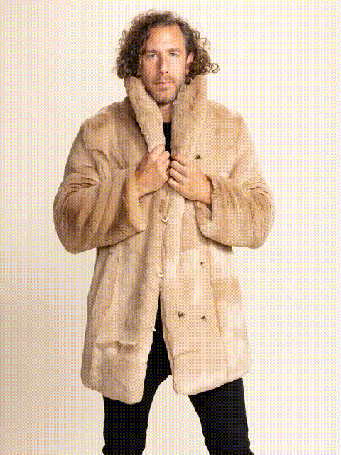 Men's Faux Fur Coat | Cougar