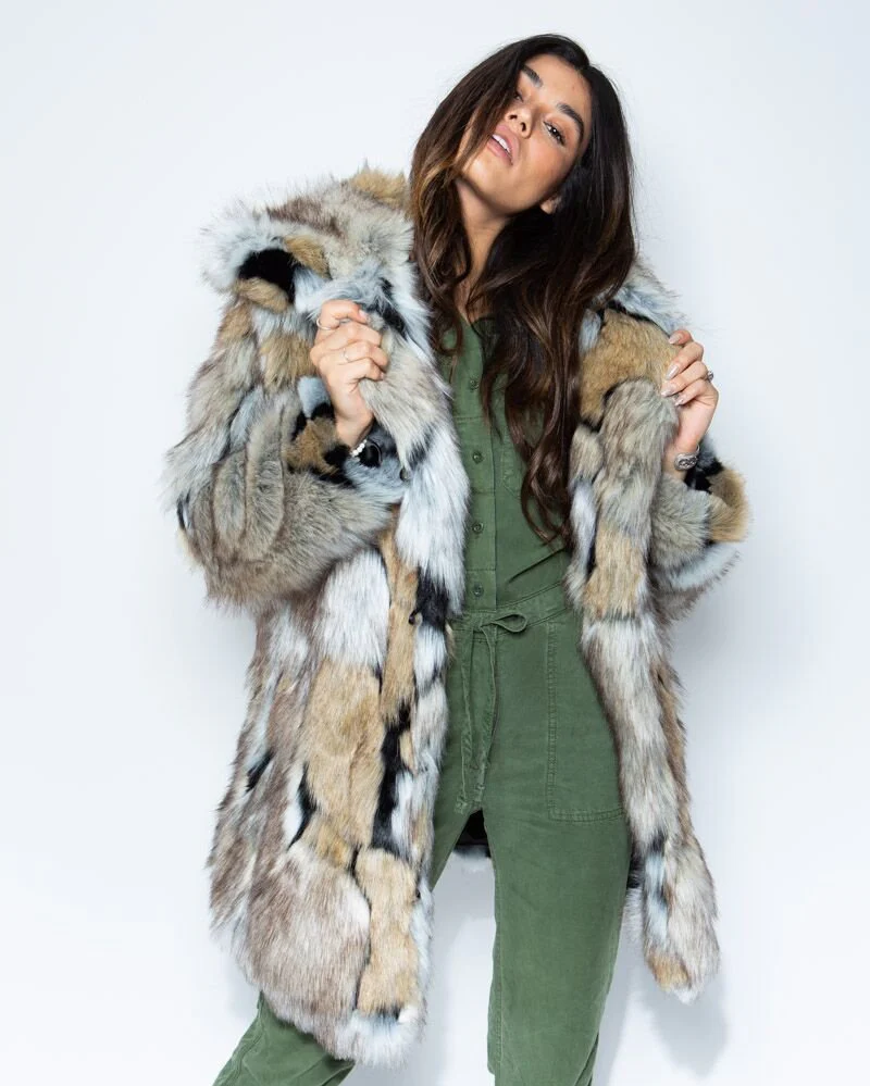 Hooded Women's Faux Fur Coat | Wolverine