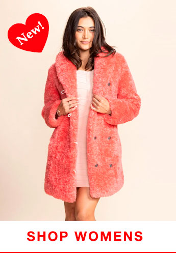Women's Pink Faux Fur Coat | Pink Panther