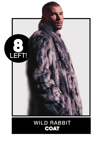 Men's Faux Fur Coat | Wild Rabbit
