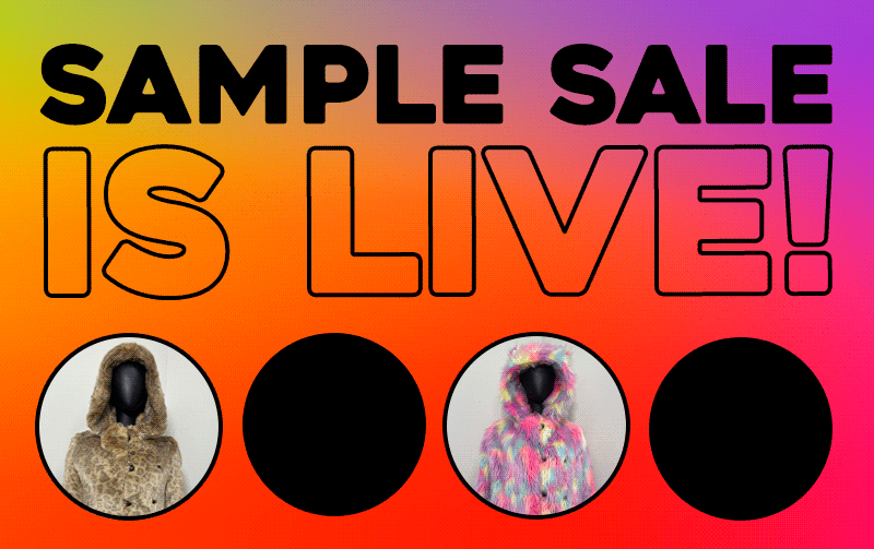 Sample Sale Is Live!