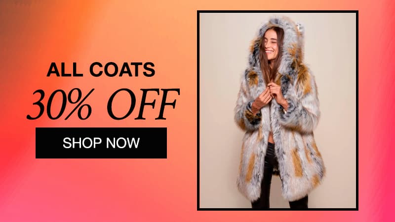 30% OFF All Coats!