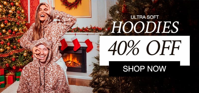 40% Off Ultra Soft Hoodies!