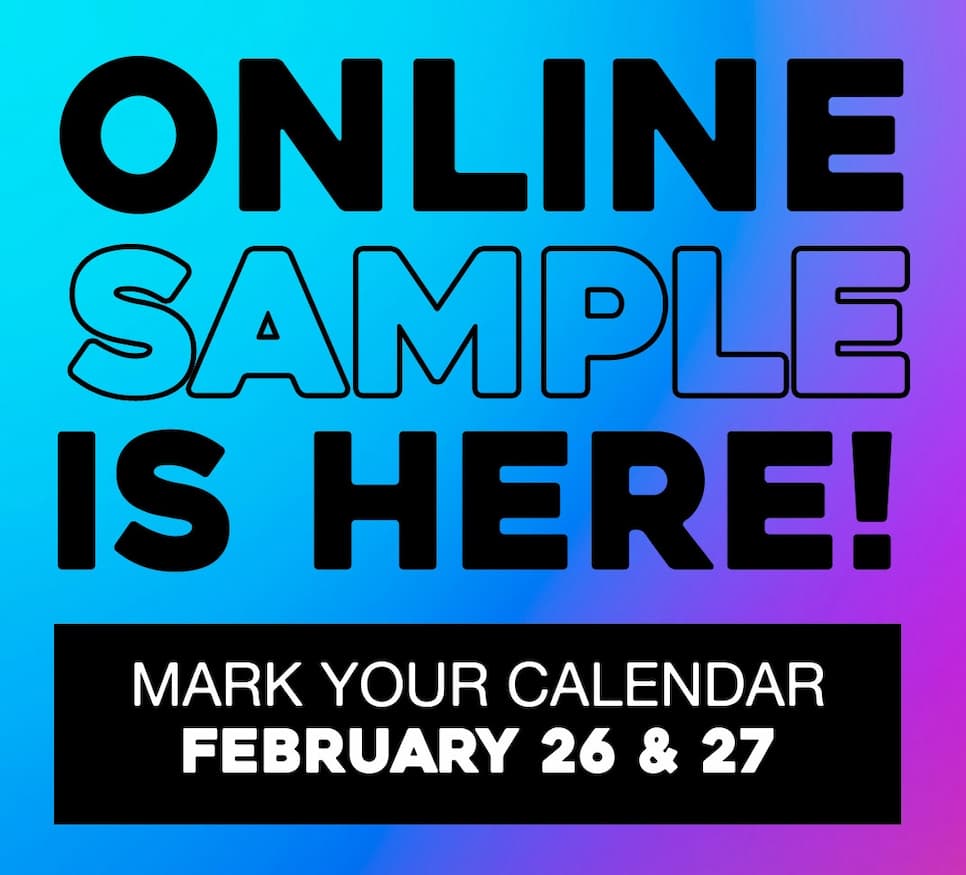 Sample Sale is Here!