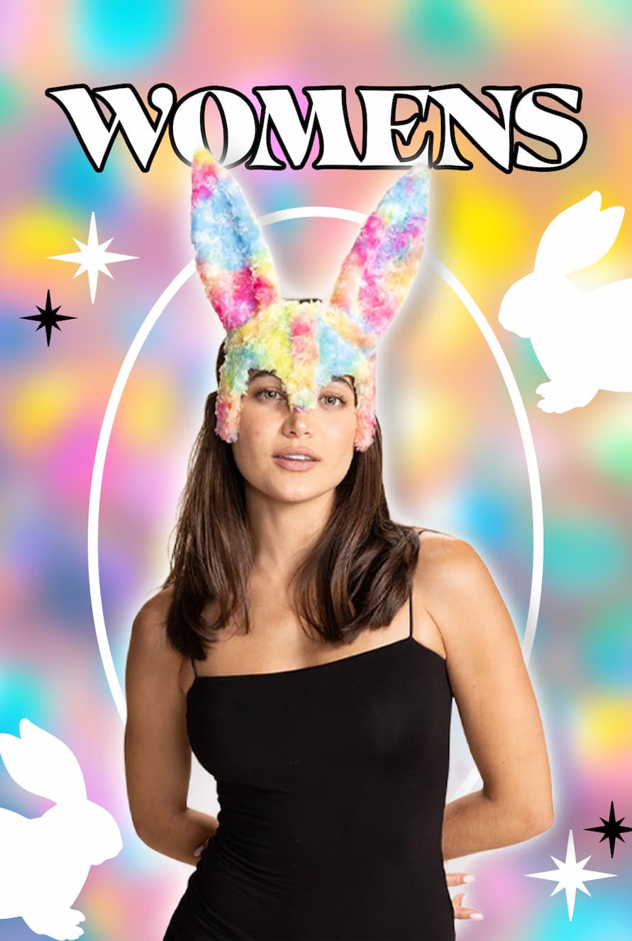 Women's Bunny Mask | Rainbow