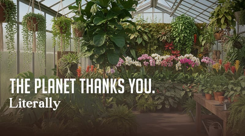 The Planet Thanks You. Literally