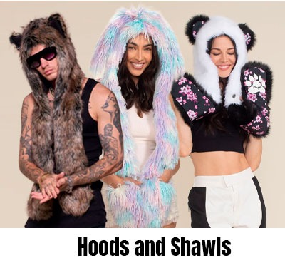 25% Off Hoods and Shawls