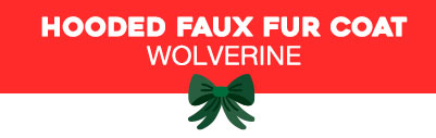 Hooded Faux Fur Coat | Wolverine