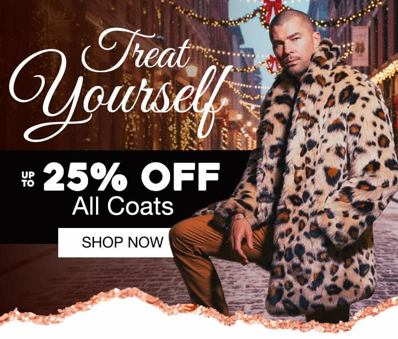 Up to 25% OFF All Coats