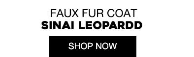 Women's Faux Fur Coat | Sinai Leopard