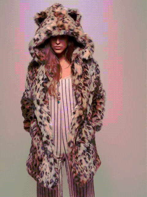 Classic Women's Faux Fur Coat | Leopard | Made-To-Order