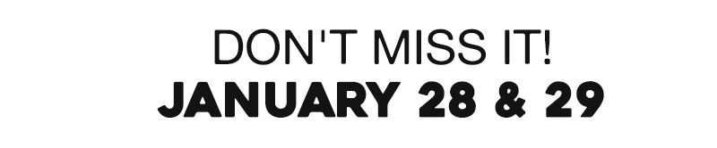 Sample Sale Is  Here!