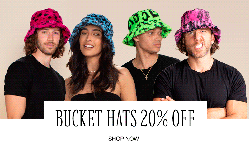 FUZZY BUCKET HATS