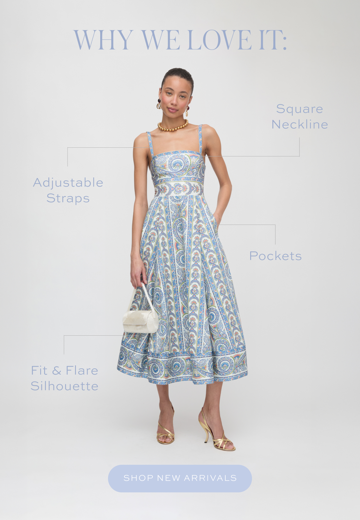 Meet the Margot Dress. Shop New Arrivals.