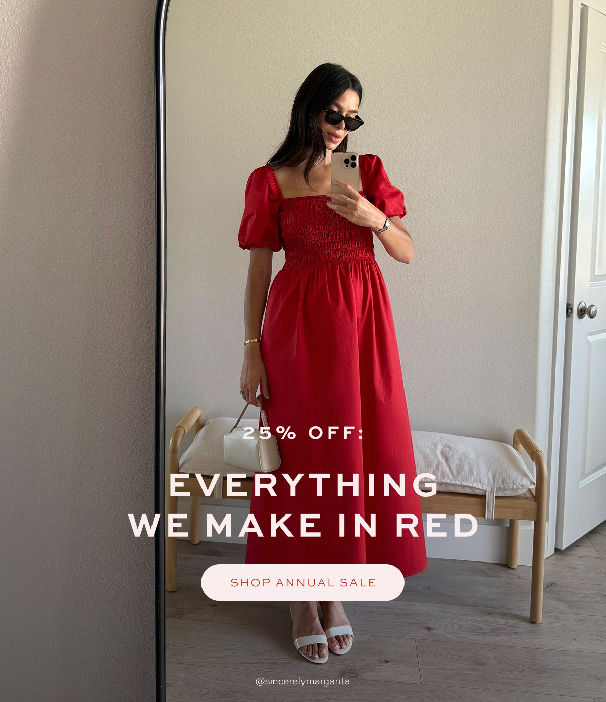 25% Off: Everything We Make in Red