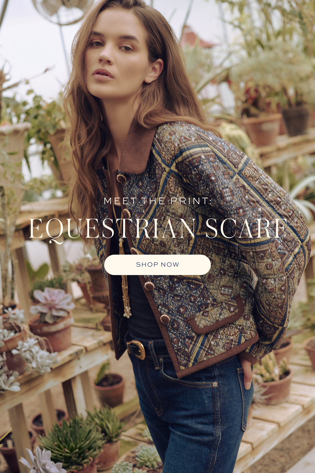 Meet the Print: Equestrian Scarf Meet the Print: Equestrian Scarf