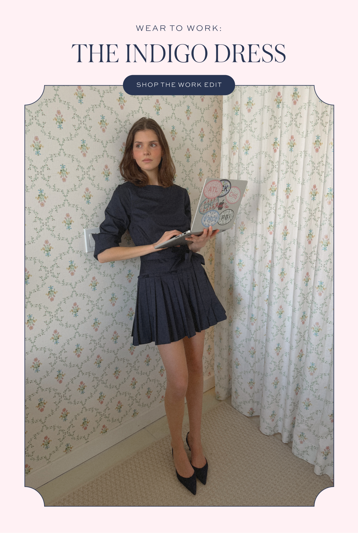 Wear to Work: The Indigo Dress.