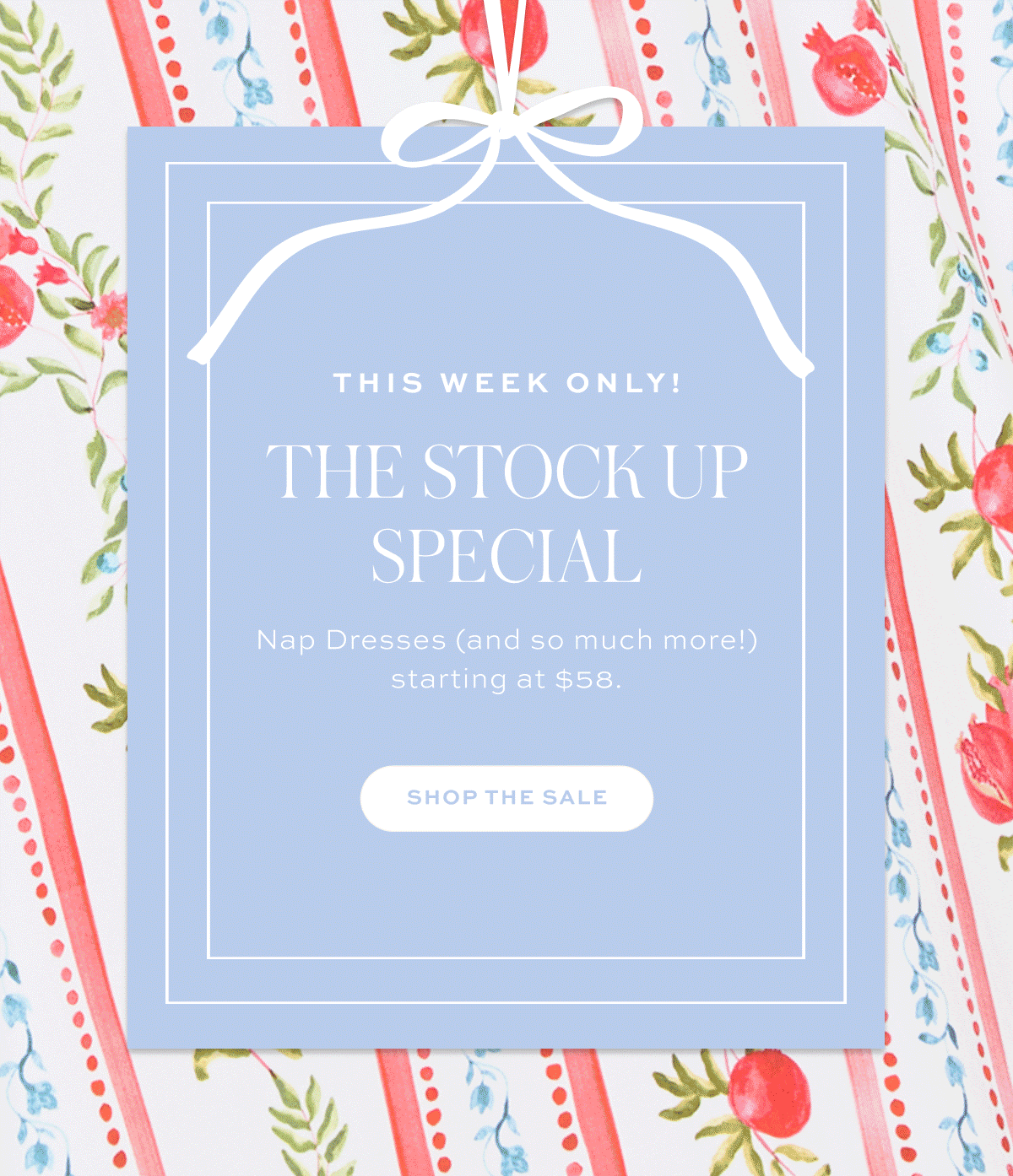 This Week Only! The Stock Up Special