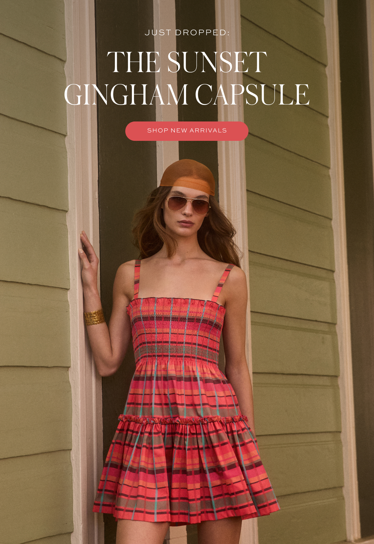 Just Dropped: The Sunset Gingham Capsule
