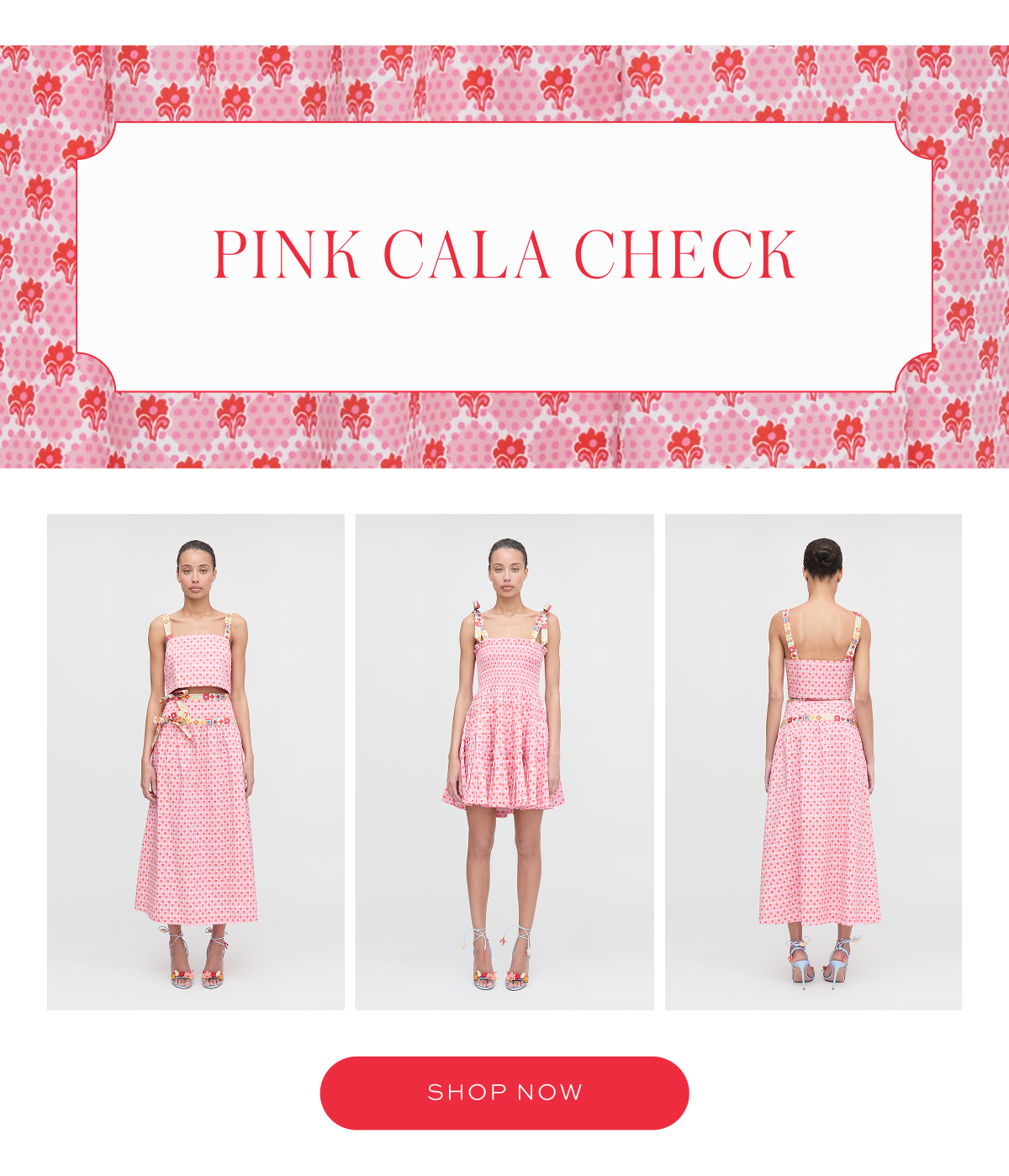 Pink Cala Check