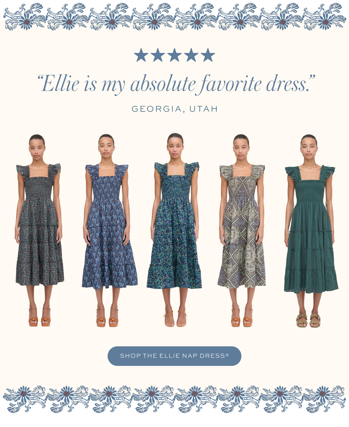 "Ellie is my absolute favorite dress" -Georgia, Utah "Ellie is my absolute favorite dress" -Georgia, Utah