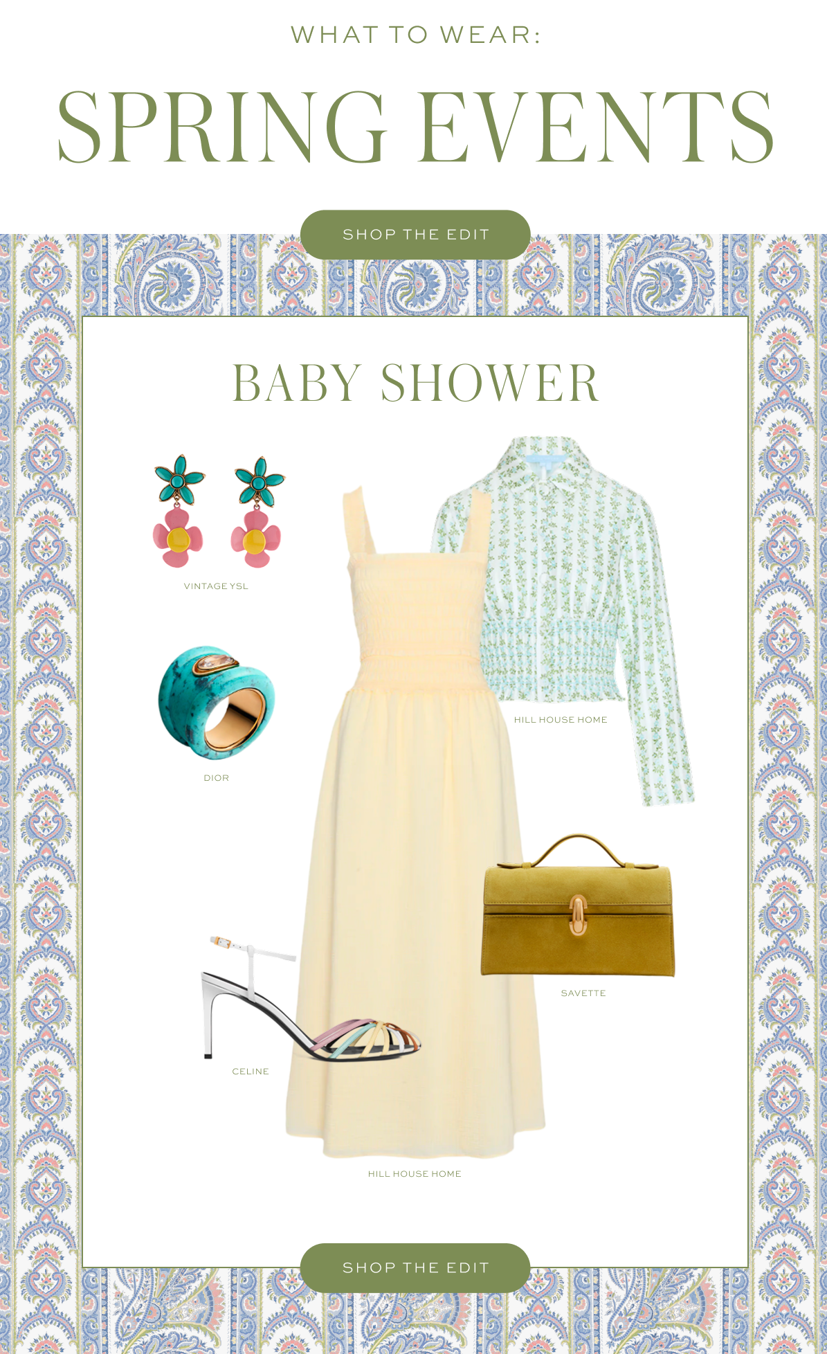 What to Wear: Spring Events. Shop the Edit.