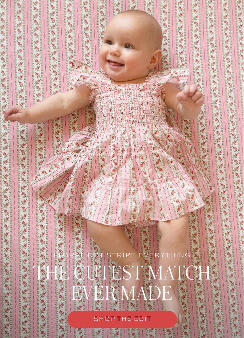 Shop the Floral Dot Stripe Edit.