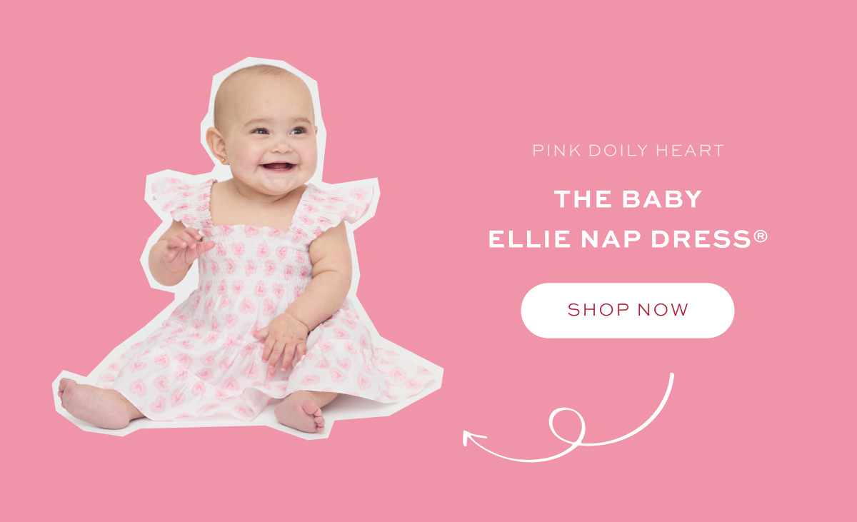 The Baby Ellie Nap Dress. Shop Now