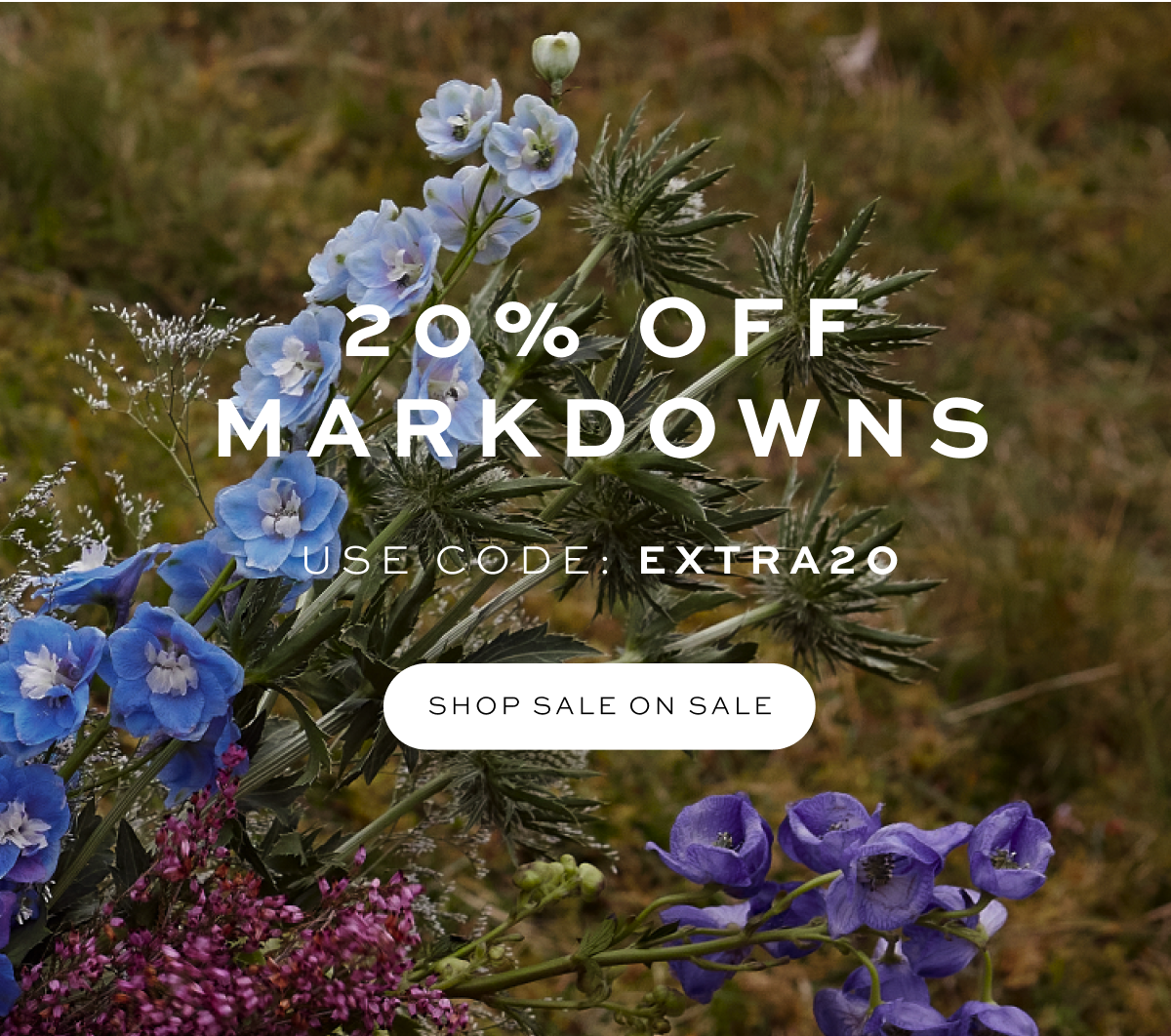 20% Off Markdowns. Shop Sale on Sale.
